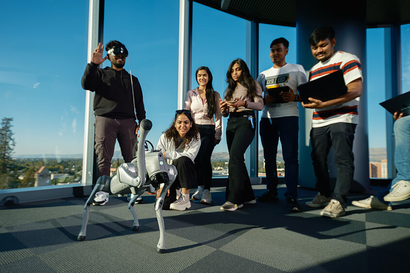 Students learn how to use AI 