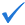 checkmark