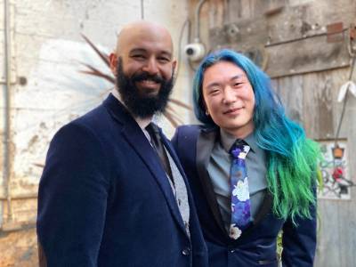 Hasan Abualhaj (cello) and Yunji Ji (harpsichord and fortepiano) Hasan Abualhaj (cello) and Yunji Ji (harpsichord and fortepiano)