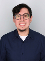 Andres Garcia with glasses