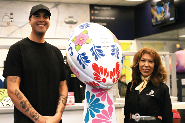 Emilio Cortez and Cynthia Teniente-Matson
