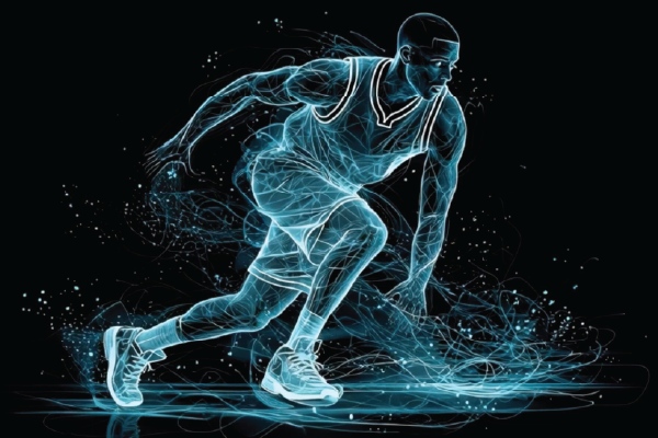 Lightwire Image of Basketball Player