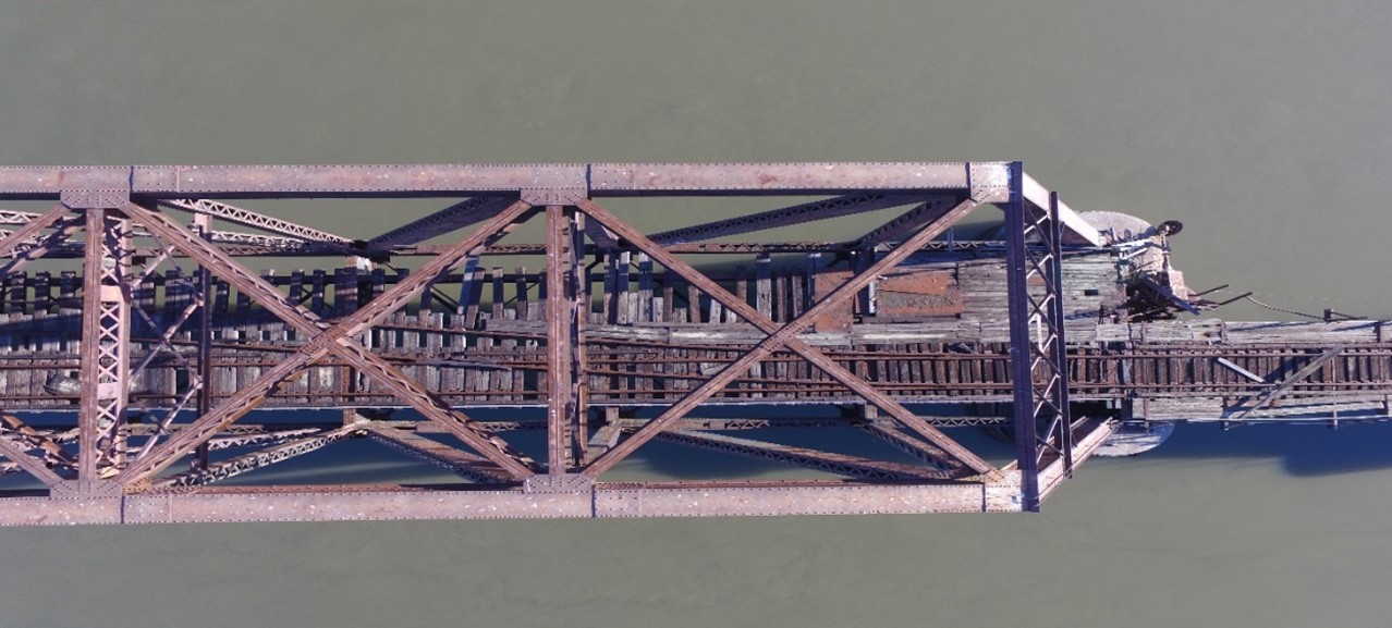 Ariel View of the Dumbarton Bridge Ariel View of the Dumbarton Bridge