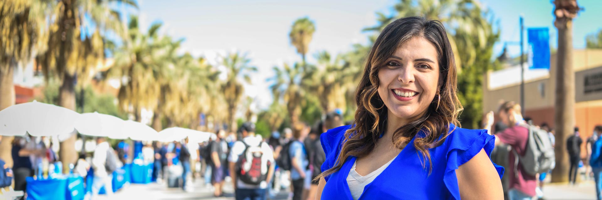 SJSU Online student smiling